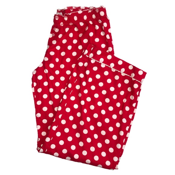 Victoria’s Secret Polka Dot Flannel Pj Set • Small - Picture 3 of 8